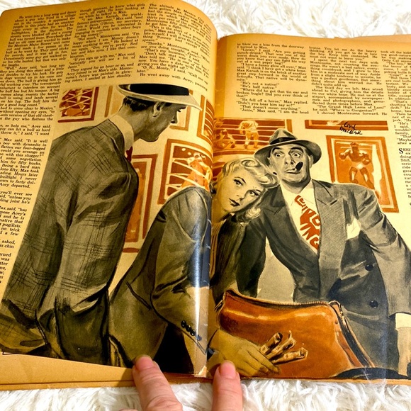 GERRYMANDERING LIBERTY MAGAZINE December 1942 World War 2 Christmas Vintage GUC - Picture 12 of 13